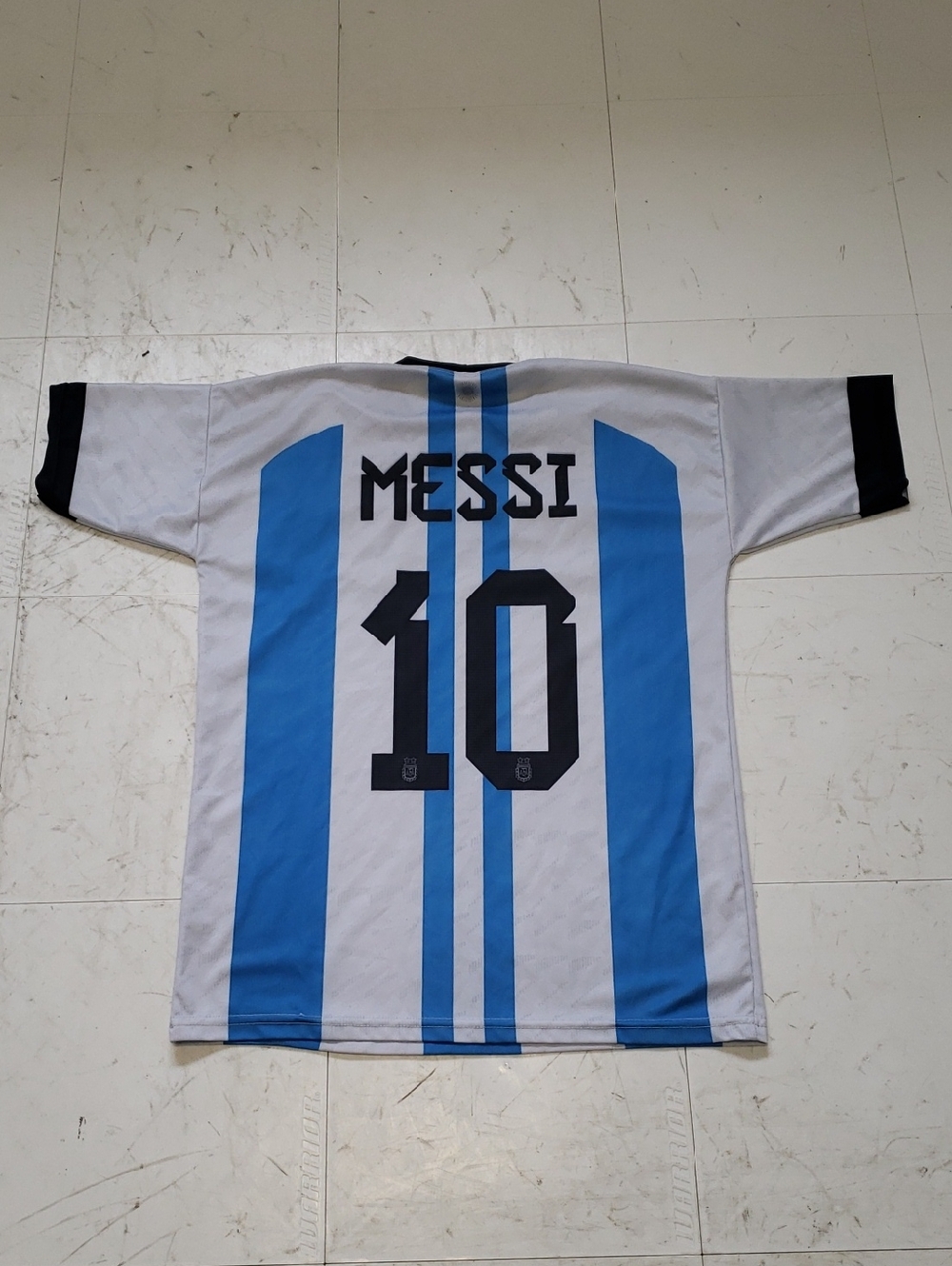 Lionel Messi Argentina Soccer FIFA World Cup 2022 Adidas AFA 10 Medium